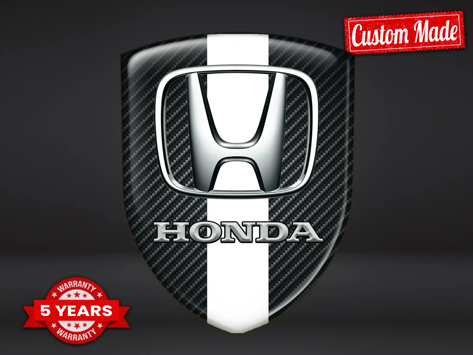 Honda Décalcos Vitre Arrière Auto Max Durable Stylé Pro